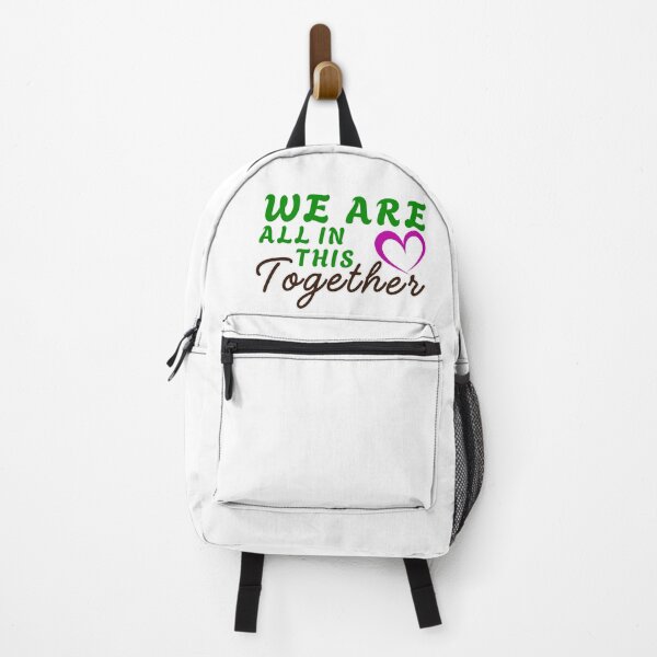 Item preview, We Are All in the Together Heart Typography. designed and sold by Gopal Verma.