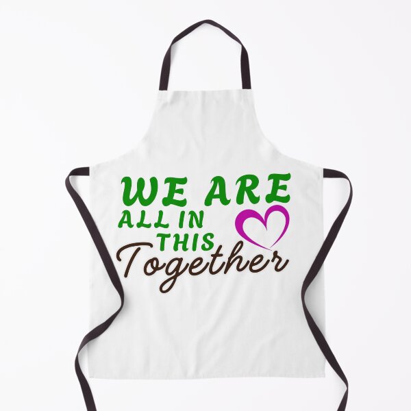 Item preview, We Are All in the Together Heart Typography. designed and sold by Gopal Verma.