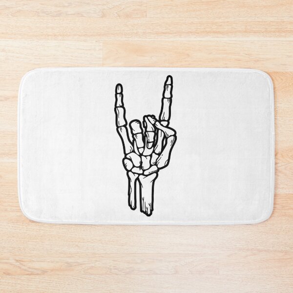 Item preview, Rock And Roll Skeleton Hand designed and sold by SVGtothemoon.