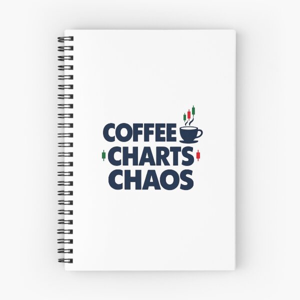Item preview, Coffee Charts Chaos Trader Humor designed and sold by AuricFlow.