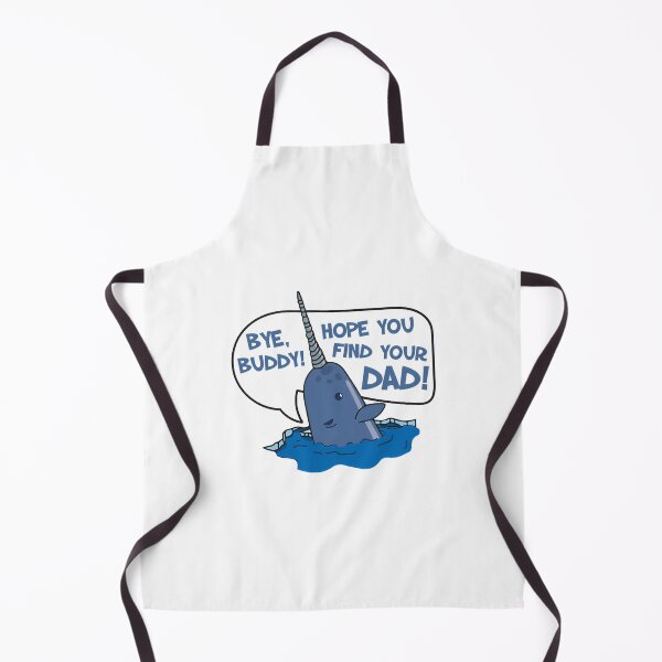 Item preview, Elf - Bye Buddy Hope You Find Your Dad Narwhal Quote designed and sold by StackItHighf.