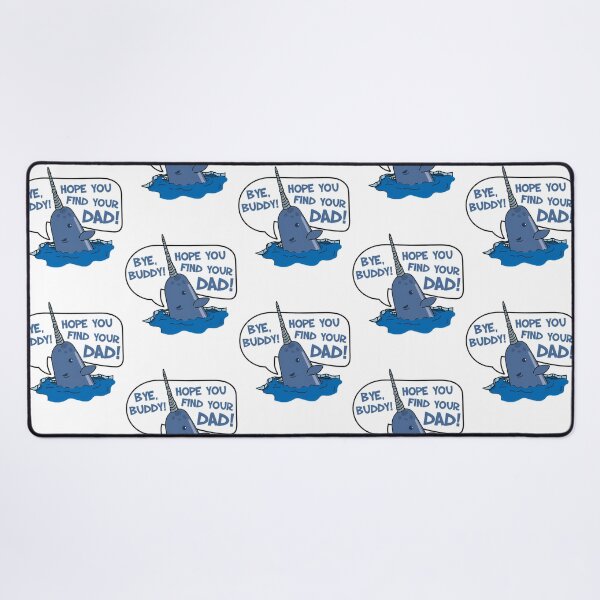 Item preview, Elf - Bye Buddy Hope You Find Your Dad Narwhal Quote designed and sold by StackItHighf.