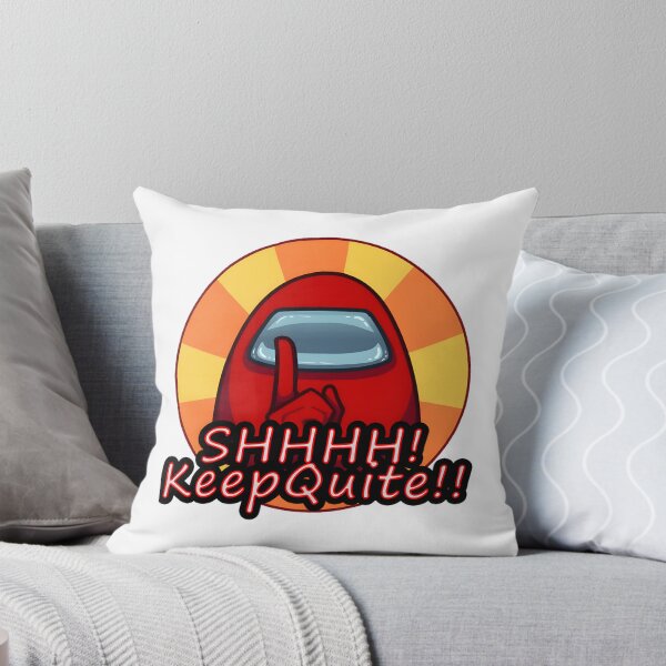 Item preview, Among Us Inspired Fun Simple Art Design with SHHH Keep Quiet Theme designed and sold by Kn0xX.