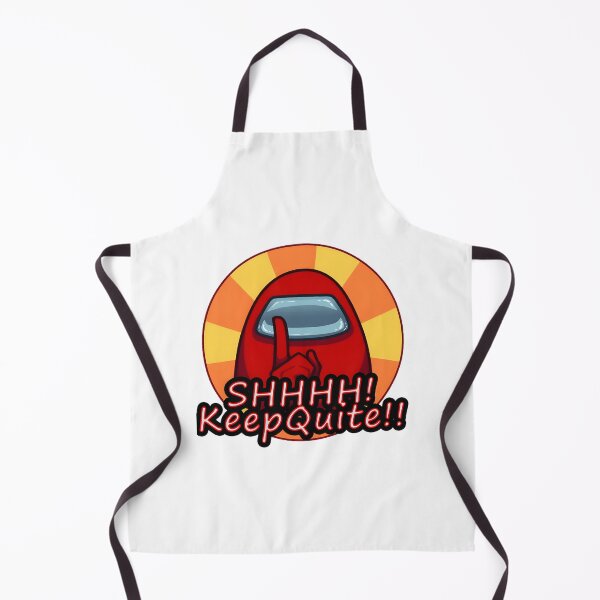 Item preview, Among Us Inspired Fun Simple Art Design with SHHH Keep Quiet Theme designed and sold by Kn0xX.