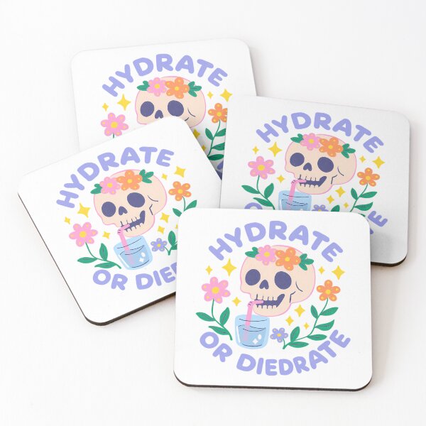 Item preview, Hydrate Or Diedrate Cute Skull designed and sold by LUCIHOMES.