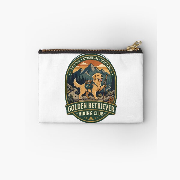 Item preview, Golden Retriever Hiking Club Mountain Explorer Dog designed and sold by PerditaLu.