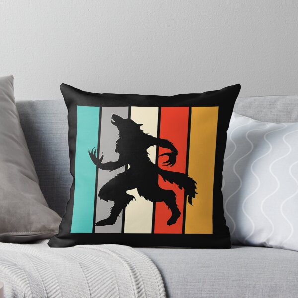 Item preview, Halloween Werewolf - Vintage Retro Halloween Moon Werewolf designed and sold by TracepaperPen.