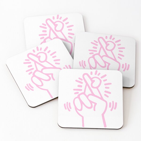 Item preview, pink keith finger designed and sold by BrooklynLeannon.