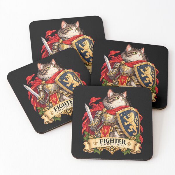 Item preview, Fighter Cat – Discipline Wins designed and sold by StudioSand.