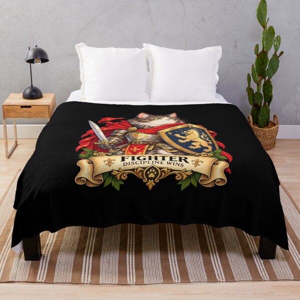 Item preview, Fighter Cat – Discipline Wins designed and sold by StudioSand.