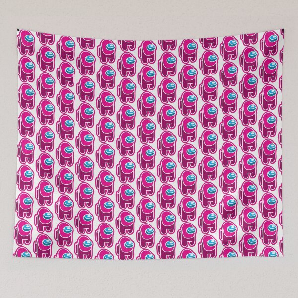 Item preview, Cute Pink Crewmate Character Inspired Design from Popular Space Game designed and sold by Kn0xX.