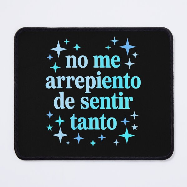 Item preview, No Me Arrepiento De Sentir Tanto Spanish Quote Stars designed and sold by Chromatic-Cubes.
