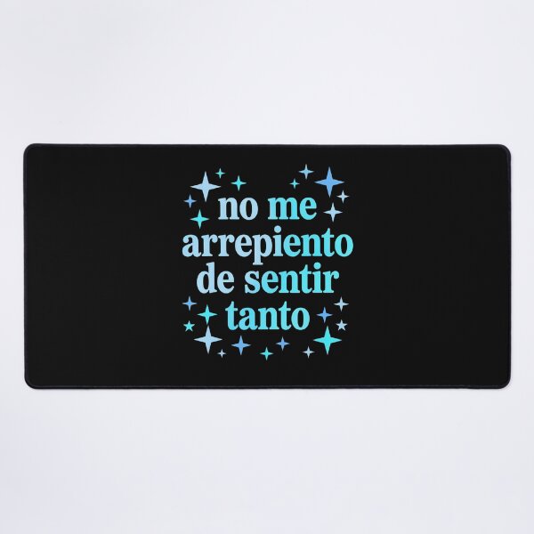 Item preview, No Me Arrepiento De Sentir Tanto Spanish Quote Stars designed and sold by Chromatic-Cubes.