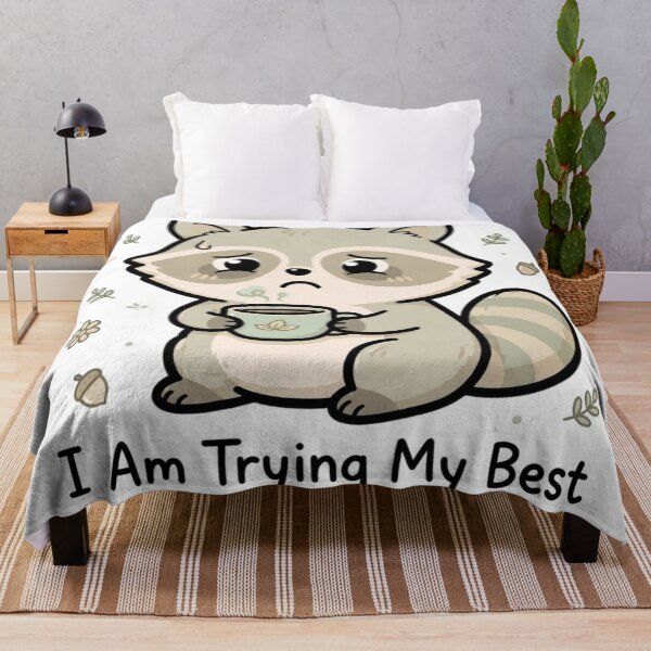 Item preview, I am trying my best designed and sold by DkSpirit.