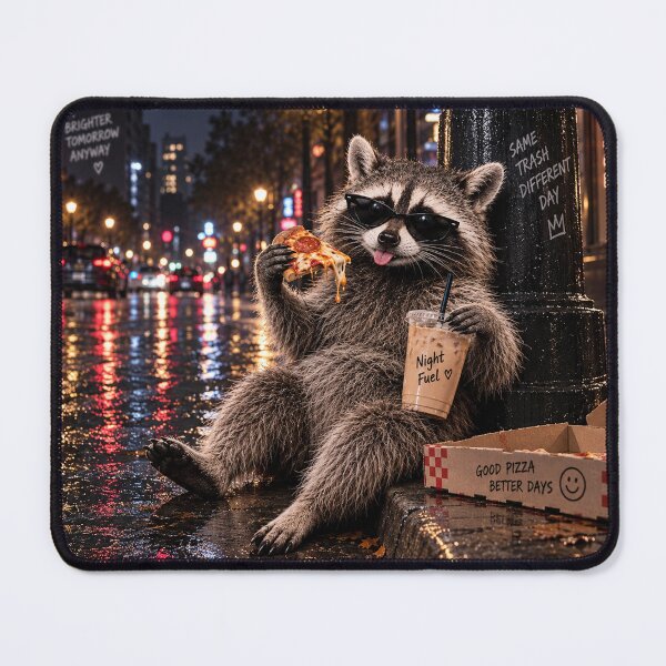 Item preview, Funny Christian Raccoon, Bubble Tea Faith Humor, Sarcastic Jesus Gift, Grunge Animal Graphic, Quirky Christian designed and sold by Cchotlan.