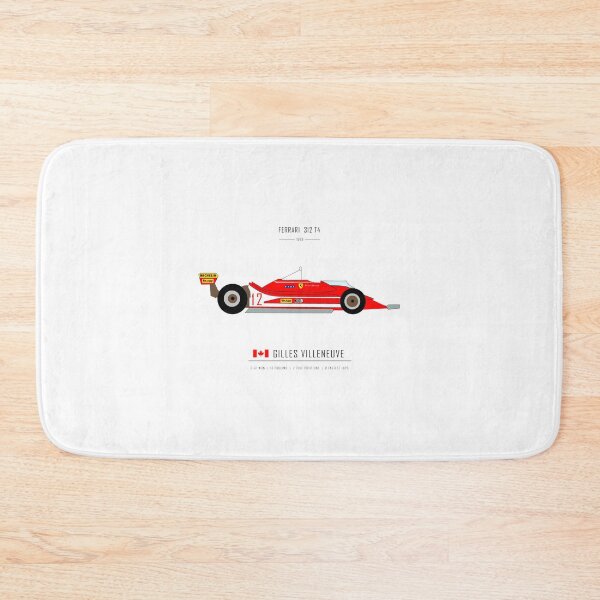 Item preview, Gilles Villeneuve Ferrari Racing Classic Motorsport Design designed and sold by PORTALSTAR.