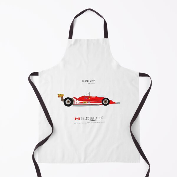 Item preview, Gilles Villeneuve Ferrari Racing Classic Motorsport Design designed and sold by PORTALSTAR.