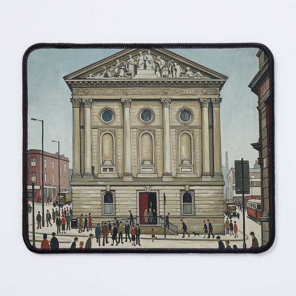Item preview, Todmorden Town Hall - Lowry Style designed and sold by ArtworkNorth.