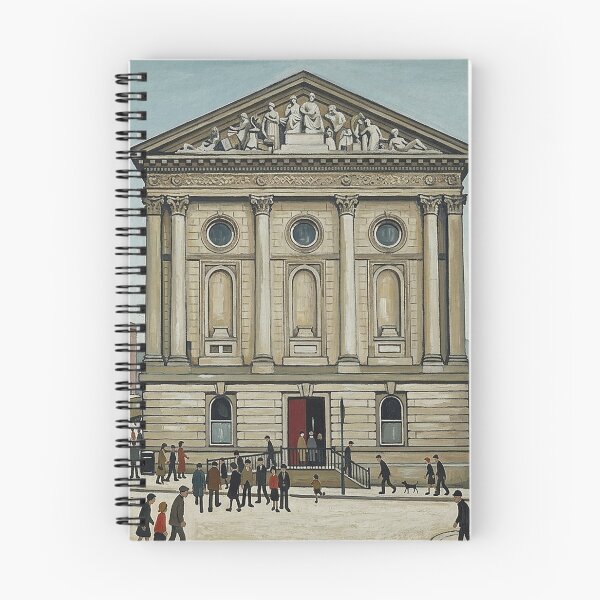 Item preview, Todmorden Town Hall - Lowry Style designed and sold by ArtworkNorth.