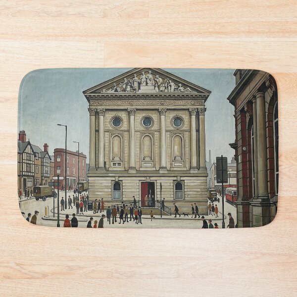 Item preview, Todmorden Town Hall - Lowry Style designed and sold by ArtworkNorth.