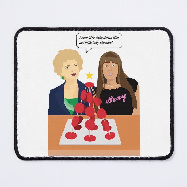 Item preview, Kath Kim Christmas T-Shirt Little Baby Cheeses designed and sold by StackItHighf.
