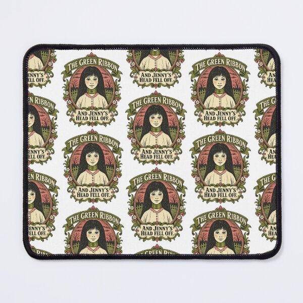 Item preview, The Green Ribbon Jenny Spooky Retro Horror Folklore Story Design designed and sold by Morbiusshop.