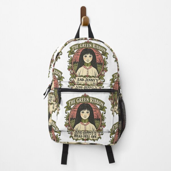 Item preview, The Green Ribbon Jenny Spooky Retro Horror Folklore Story Design designed and sold by Morbiusshop.