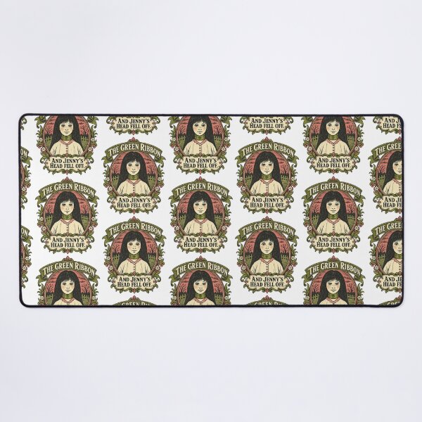Item preview, The Green Ribbon Jenny Spooky Retro Horror Folklore Story Design designed and sold by Morbiusshop.