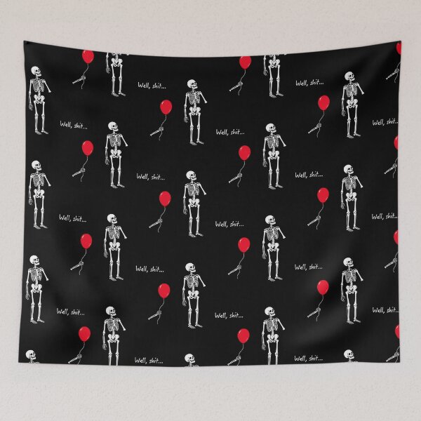 Item preview, Skeleton Lost Balloon designed and sold by SVGtothemoon.
