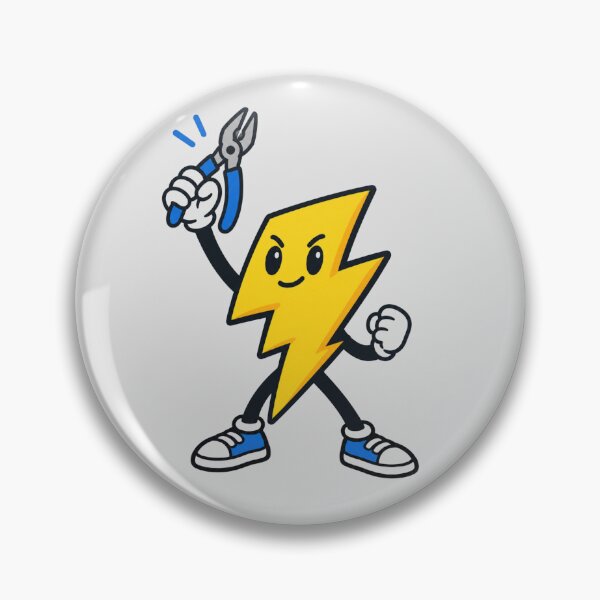Item preview, Powered By Caffeine And Volts — Funny Electrician Trade Pride Design Main tag: electrician gift designed and sold by Fanverse Merchandise.