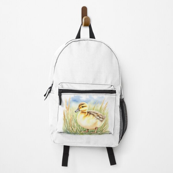 Item preview, Cute Watercolor Duckling in Meadow Grass designed and sold by Hackl20.