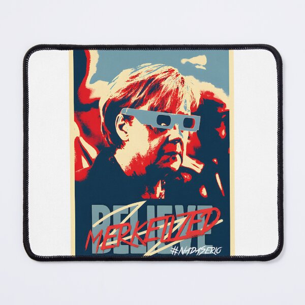 Item preview, Angela Merkel Inspired Political Leader Portrait Design designed and sold by Medjz.
