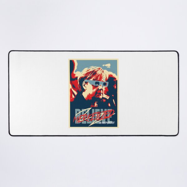 Item preview, Angela Merkel Inspired Political Leader Portrait Design designed and sold by Medjz.