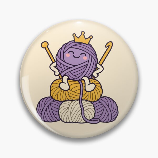 Item preview, Yarn Stash Is Inventory — Funny Knitting and Crochet Design designed and sold by Fanverse Merchandise.