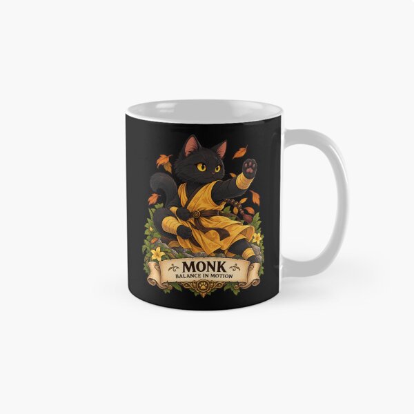 Item preview, Monk Cat – Balance In Motion designed and sold by StudioSand.