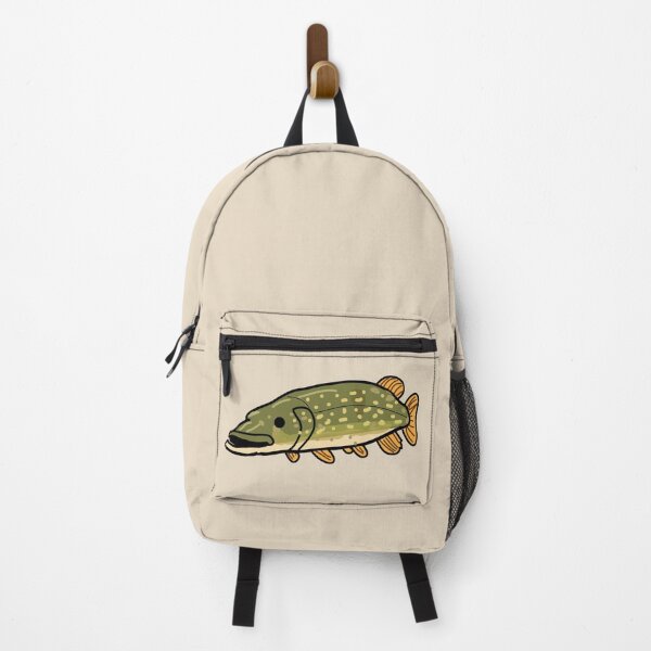 Item preview, Pike fishing fish designed and sold by fluffyfamcraft.