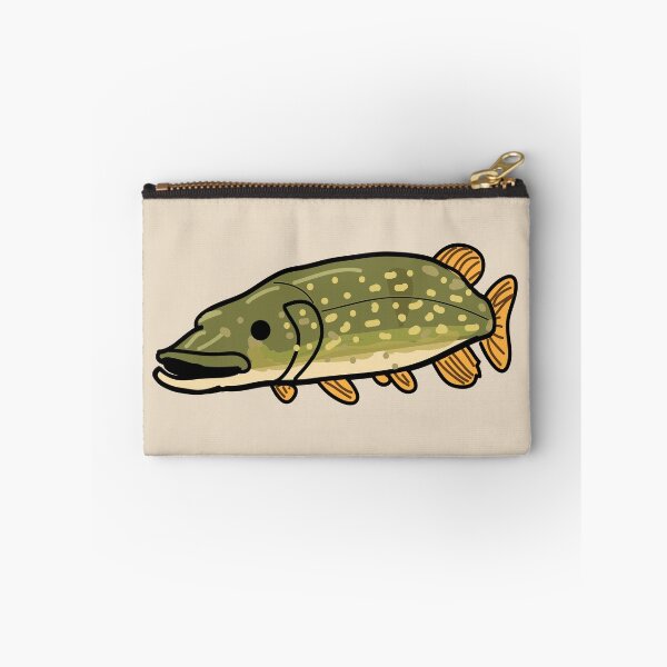 Item preview, Pike fishing fish designed and sold by fluffyfamcraft.