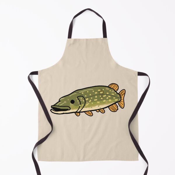Item preview, Pike fishing fish designed and sold by fluffyfamcraft.