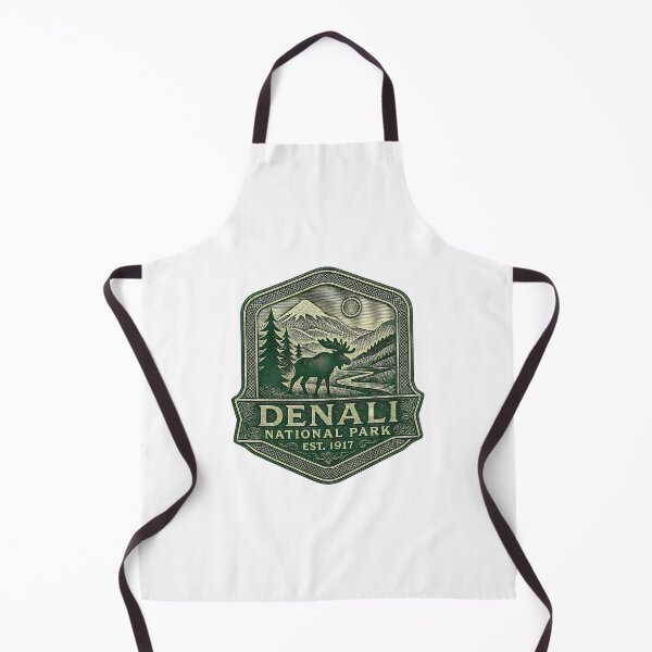 Item preview, Denali National Park Classic Engraved Look designed and sold by PerditaLu.