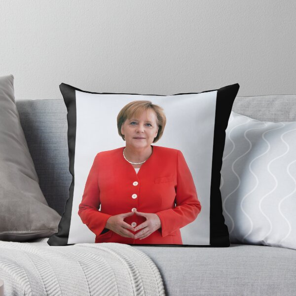 Item preview, Angela Merkel Portrait Artistic Illustration Design designed and sold by Medjz.