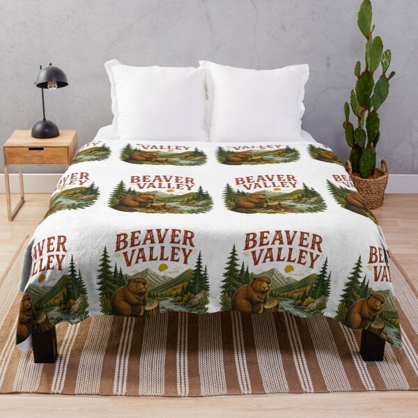Item preview, Beaver Valley – Rustic Outdoor Nature Design designed and sold by CutieGalore.