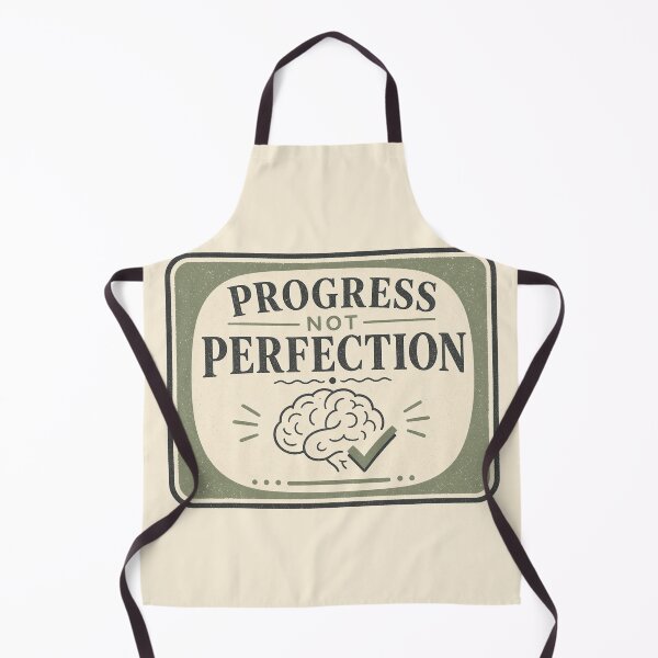 Item preview, Progress Not Perfection ADHD Soft Affirmation Tee designed and sold by GSideArtStore.