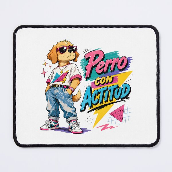Item preview, Dog With Retro Attitude designed and sold by shopbyjnb.