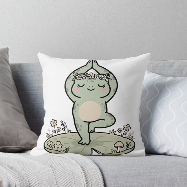 Item preview, Yoga frog tree pose designed and sold by DkSpirit.
