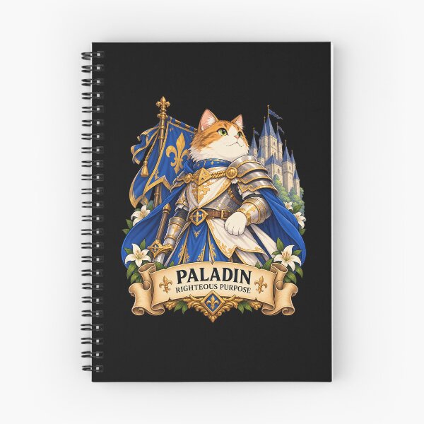 Item preview, Paladin Cat – Righteous Purpose designed and sold by StudioSand.