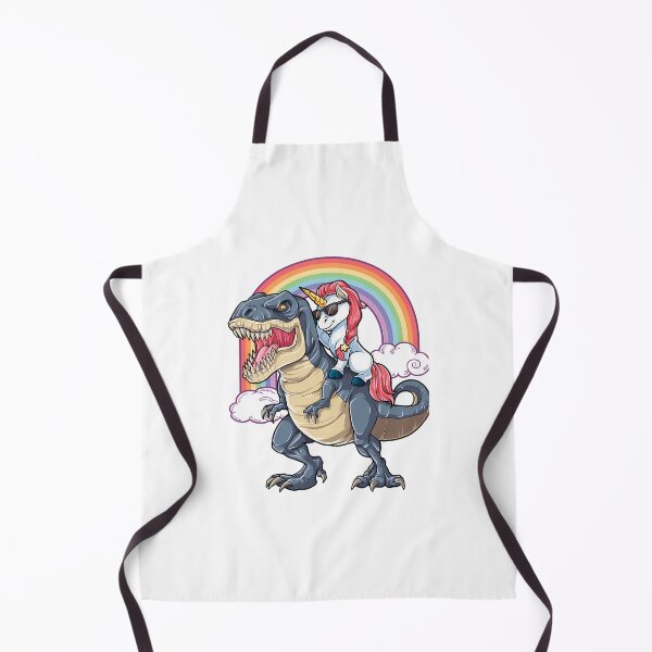 Item preview, Unicorn Riding Dinosaur T Shirt T-Rex Funny Unicorns Party Rainbow Squad Gifts For Kids Boys Girls designed and sold by StackItHighf.