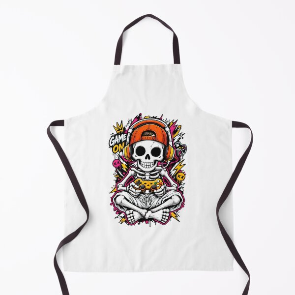 Item preview, Skeleton Gamer with Headphones and Controller designed and sold by Dmo3HarkoArt.