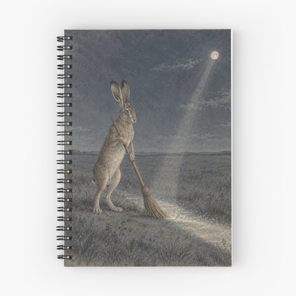 Item preview, The Hare Who Swept the Moonlight designed and sold by SEIMEI2025.