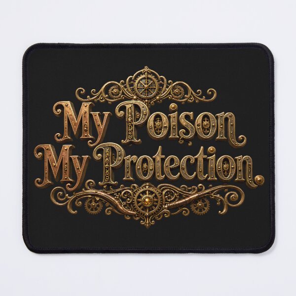 Item preview, My Poison My Protection.(Steampunk Version) designed and sold by MaxDreamsArt.