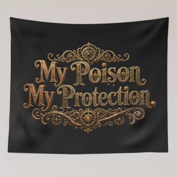 Item preview, My Poison My Protection.(Steampunk Version) designed and sold by MaxDreamsArt.